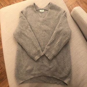 Acne Studios chunky knit long sweater knit S